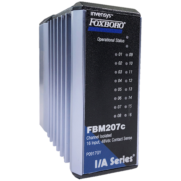 P0917GY New Foxboro I/A Series Channel Isolated 16 Input, 48VDC Contact Sense